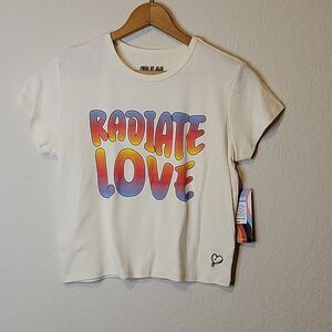 NWT- Pride by JoJo Radiate Love t-shirt